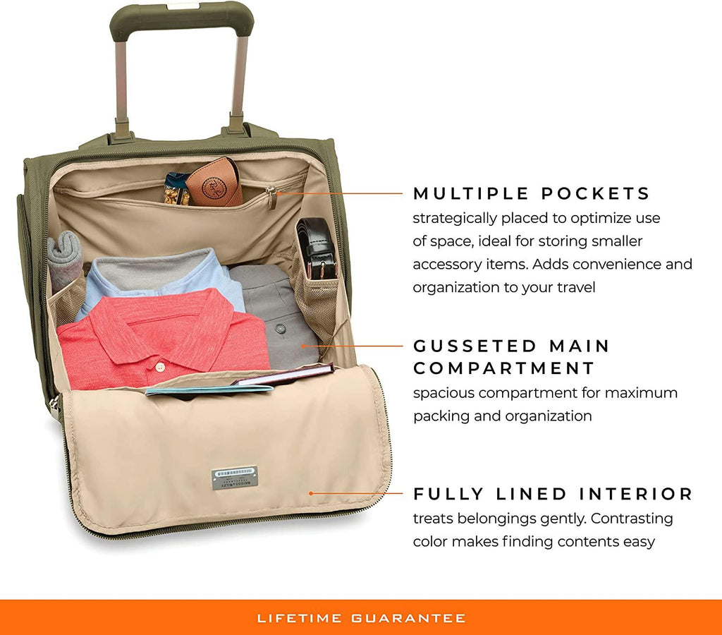 2-Wheel Cabin Bag, Olive