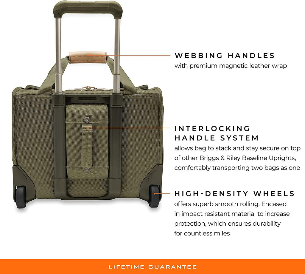 2-Wheel Cabin Bag, Olive