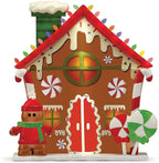 Blow Mold Gingerbread House Outdoor Decoration