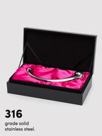 njoy Pure Wand Stainless Steel Dildo, Silver