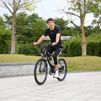 Vivi 26" Electric Bike Ebike,350W Electric Mountain Bike,Adult Electric Bicycles with Removable 36V 8Ah Battery,Professional 21 Speed Electric Bicycle,20 MPH &amp; 35 Miles Range,3 WorModes