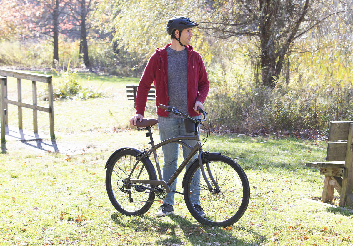Kent 26" Bayside Men's Cruiser Bike, Satin Cocoa