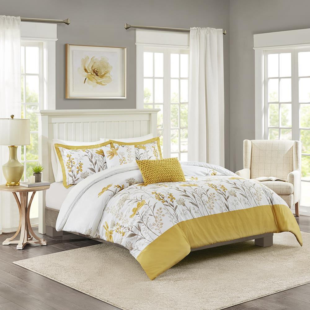 Harbor House Meadow 5 Piece Cotton Comforter Set Full/Queen