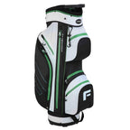 Forgan GolfDry 9.5" Waterproof Golf Cart Bag White/Green/Black