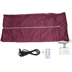 Detoxing  Blanket,  Zipper Far Infrared  Blanket Easy To Store Odorless Energy Saving  For Home For Beauty Salon 110V US Plug
