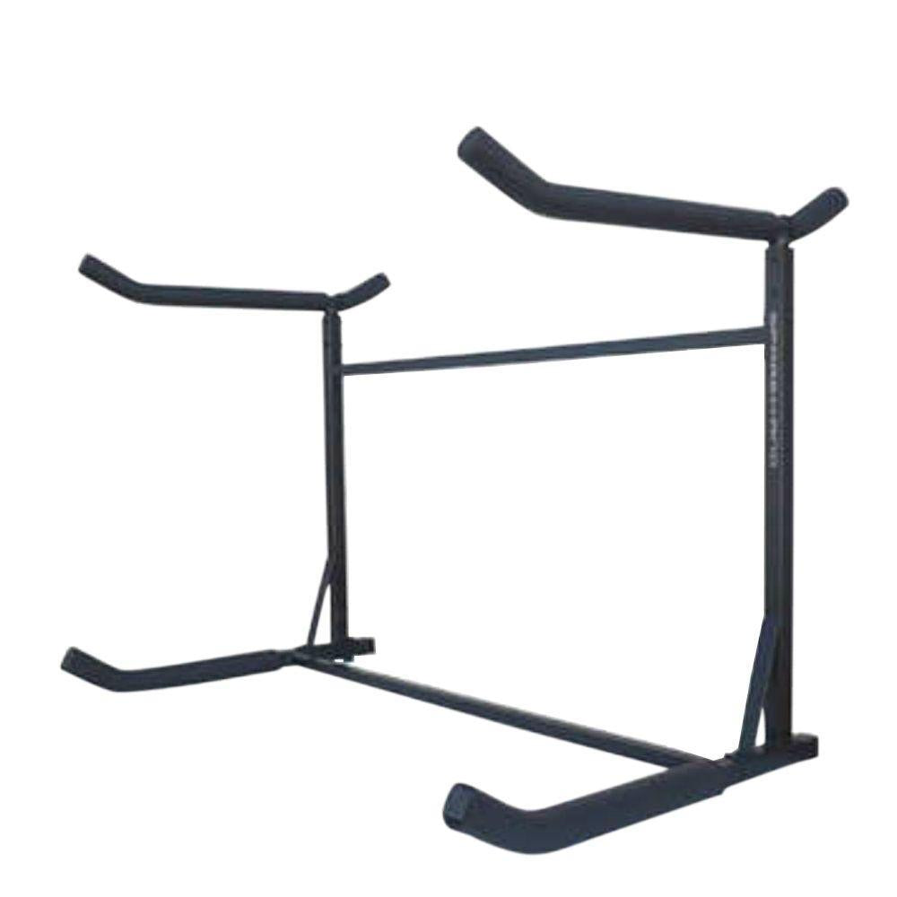 Sparehand Catalina Freestanding Double StoraRack System for 2 Kayaks, 2 SUPs, or Canoe