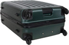 Lincoln Park' 2-Piece 20"/28" Durable Lightweight Hardside 4-Wheel Spinner Luggage Set, Eden Green