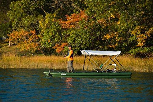 Sea Eagle FSK16 FishSkiff16 Inflatable Frameless Fishing Boat - Solo Startup Package