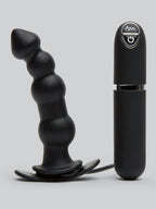 Dash 10 Function Silicone Vibrating Butt Plug 4 Inch, Black