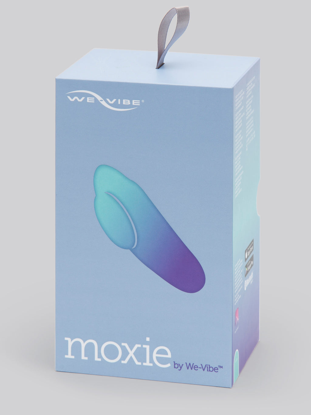 We-Vibe Moxie App and Remote Controlled Wearable Clitoral Knicker Vibrator, Blue