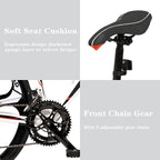 Max4out Road Bike for Men and Women with Aluminum Alloy Frame, Featuring 14 Speed  Shifter, 700C Wheel and Disc Brake Bicycles White/Black