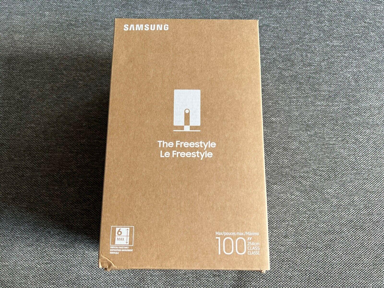samsung the freestyle fhd hdr smart tv led projector - white