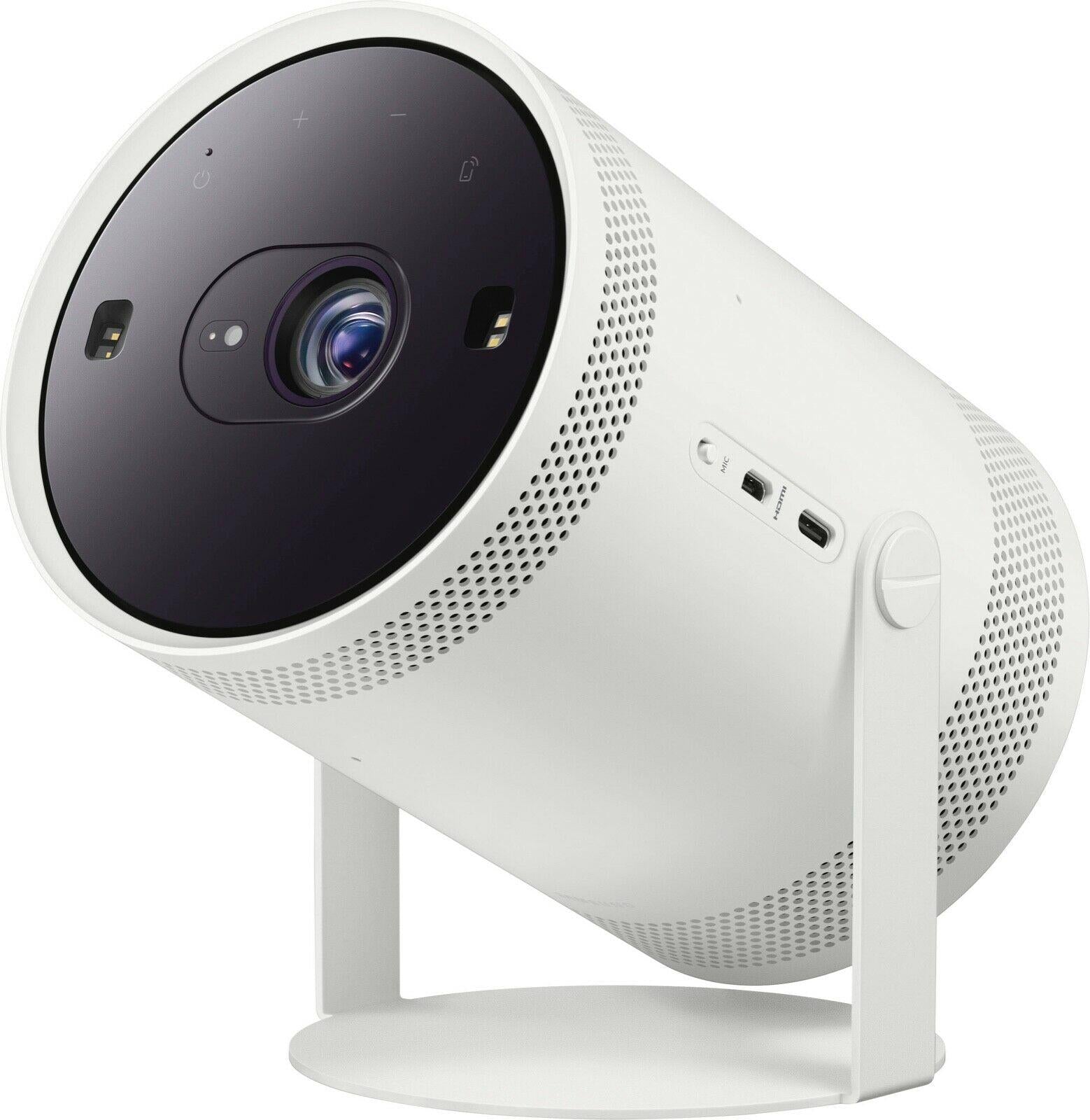 samsung the freestyle fhd hdr smart tv led projector - white