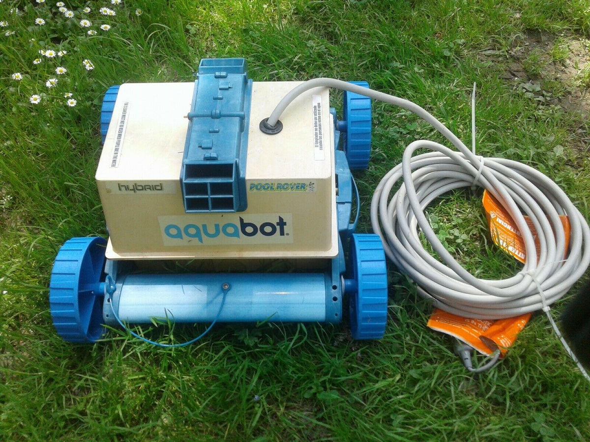 aquabot hybrid pool rover above ground pool cleaner for parts or repair