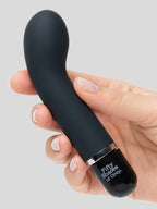 Fifty Shades of Grey Insatiable Desire Mini Silicone G-Spot Vibrator, Grey