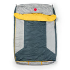 M-3D 30°F Double Wide Hooded Rectangular Sping Bag