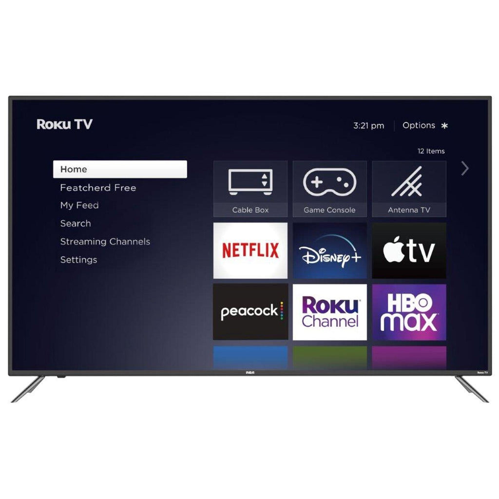 rca 43" 4k ultra hd 2160p hdr roku smart led tv rtru4327