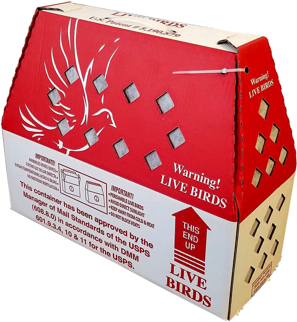 live bird  boxes (10pk) horizon chickens poultry gamefowl