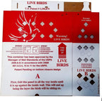 live bird  boxes (10pk) horizon chickens poultry gamefowl