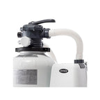 intex 2800 gph pool sand filter pump w/krystal clear saltwater system