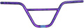 GAOJJ BMX Handlebars 8.75" Tall 29.5" Wide for BMX Bikes, High-Strength Cr-Mo Steel, CamouflaPurple