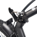 Folding All Terrain 20 In. 48V 500W Electric Bike Fat Tire City E Bike 7 Speeds