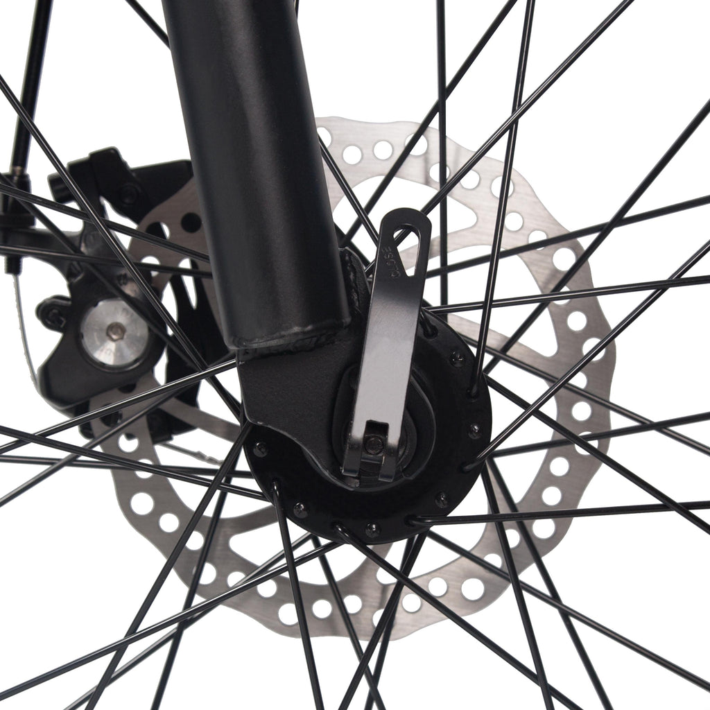 Folding All Terrain 20 In. 48V 500W Electric Bike Fat Tire City E Bike 7 Speeds