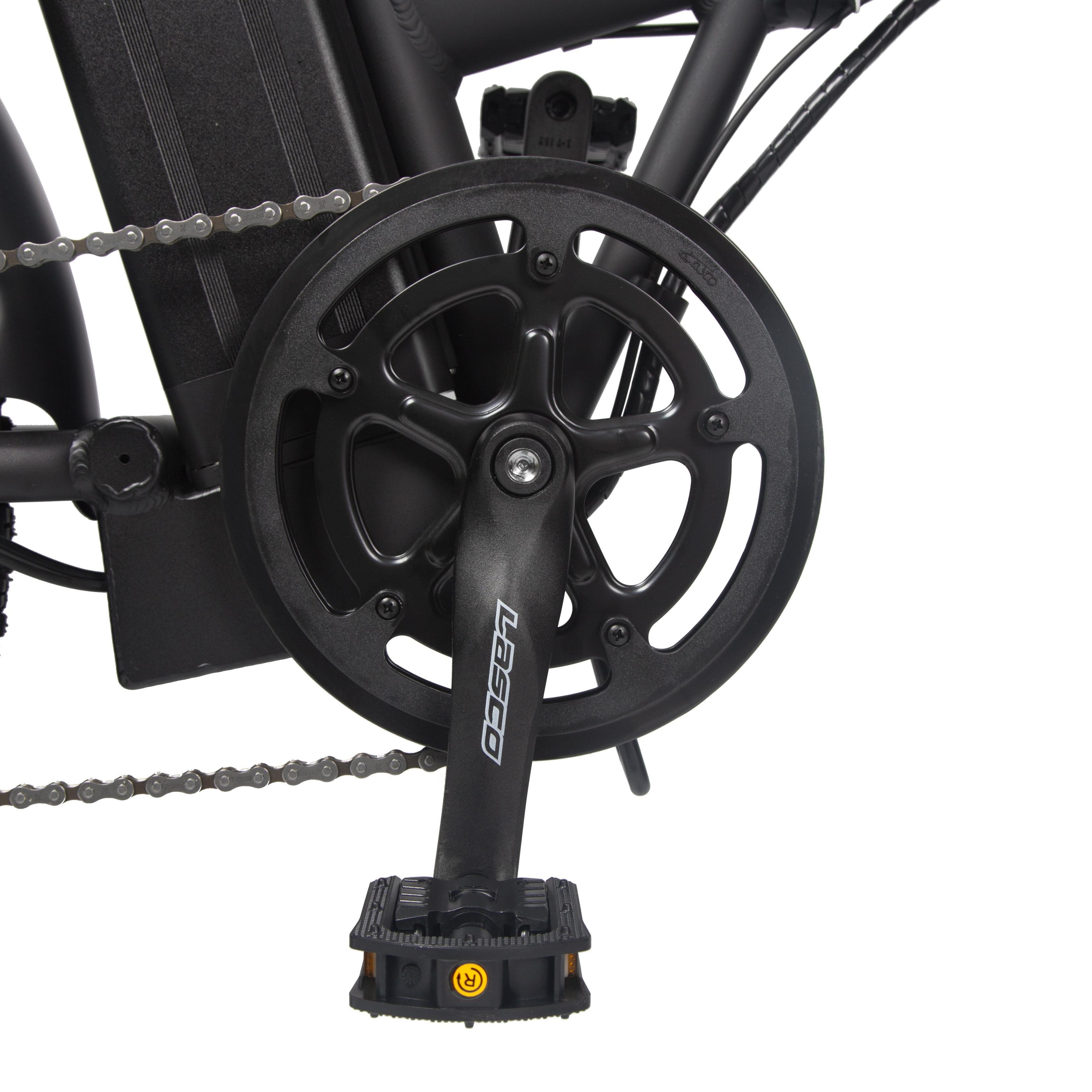 Folding All Terrain 20 In. 48V 500W Electric Bike Fat Tire City E Bike 7 Speeds