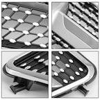Benz 2010-2013 W212 E-Class E350 E550 
 Diamond Front Grille Grill Generic