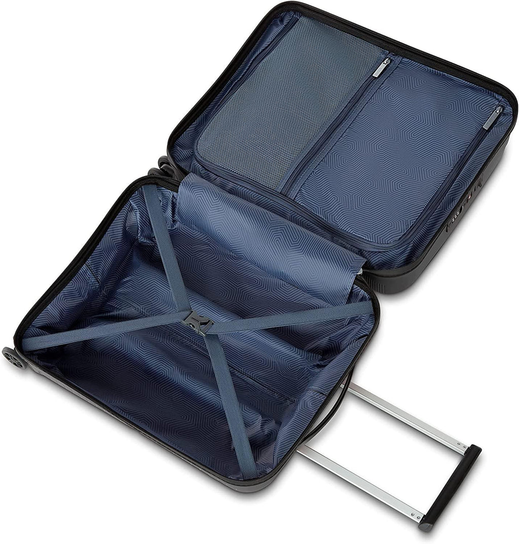 Airconic Hardside Expandable Luggage with Spinner Wheels, Graphite, Carry-On 20-Inch