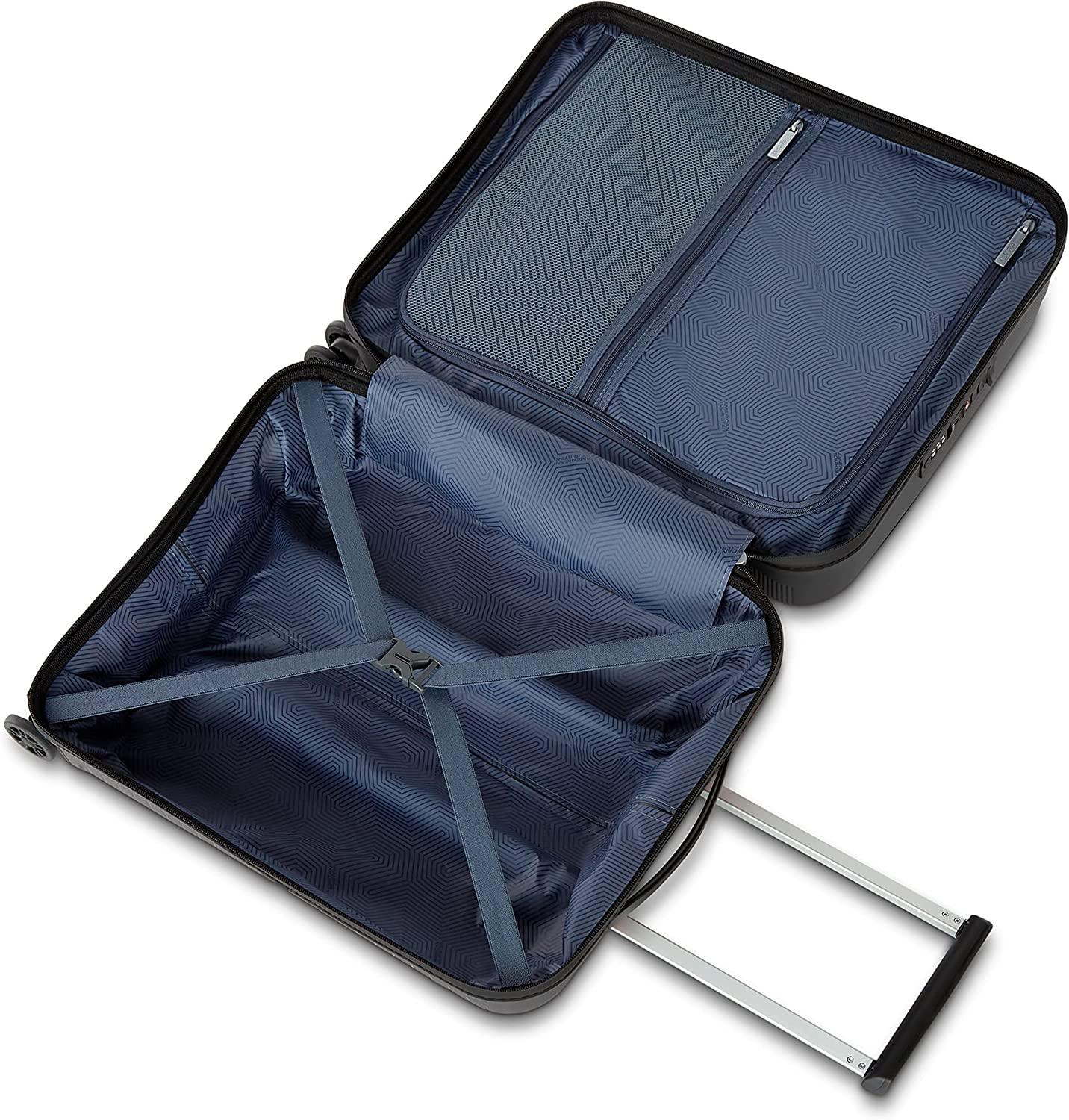 Airconic Hardside Expandable Luggage with Spinner Wheels, Graphite, Carry-On 20-Inch