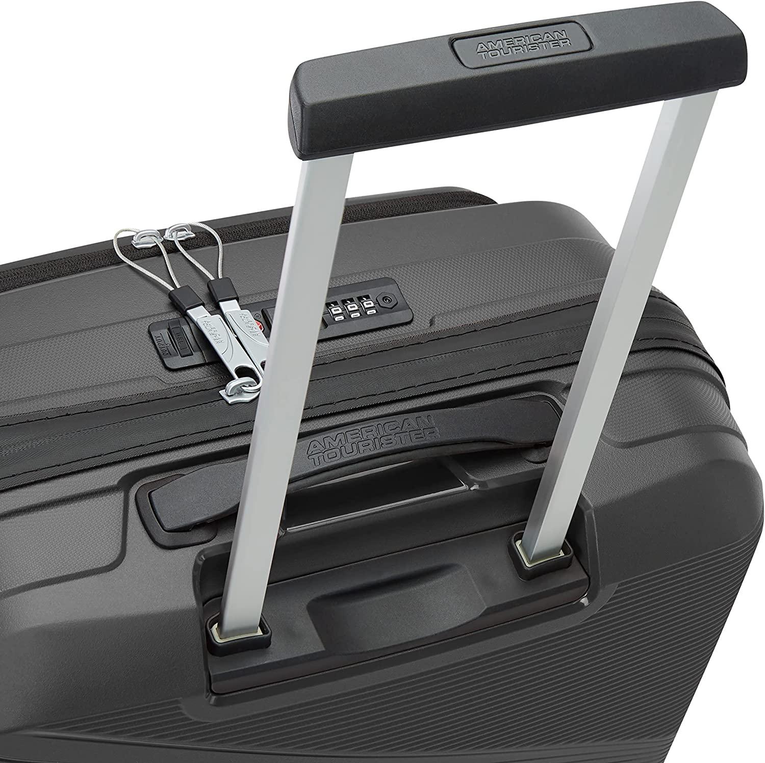Airconic Hardside Expandable Luggage with Spinner Wheels, Graphite, Carry-On 20-Inch