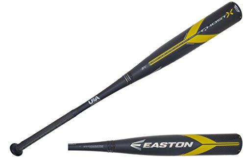 Easton Ghost X 2-5/8" Barrel USA Baseball Bat, 28" (-10)