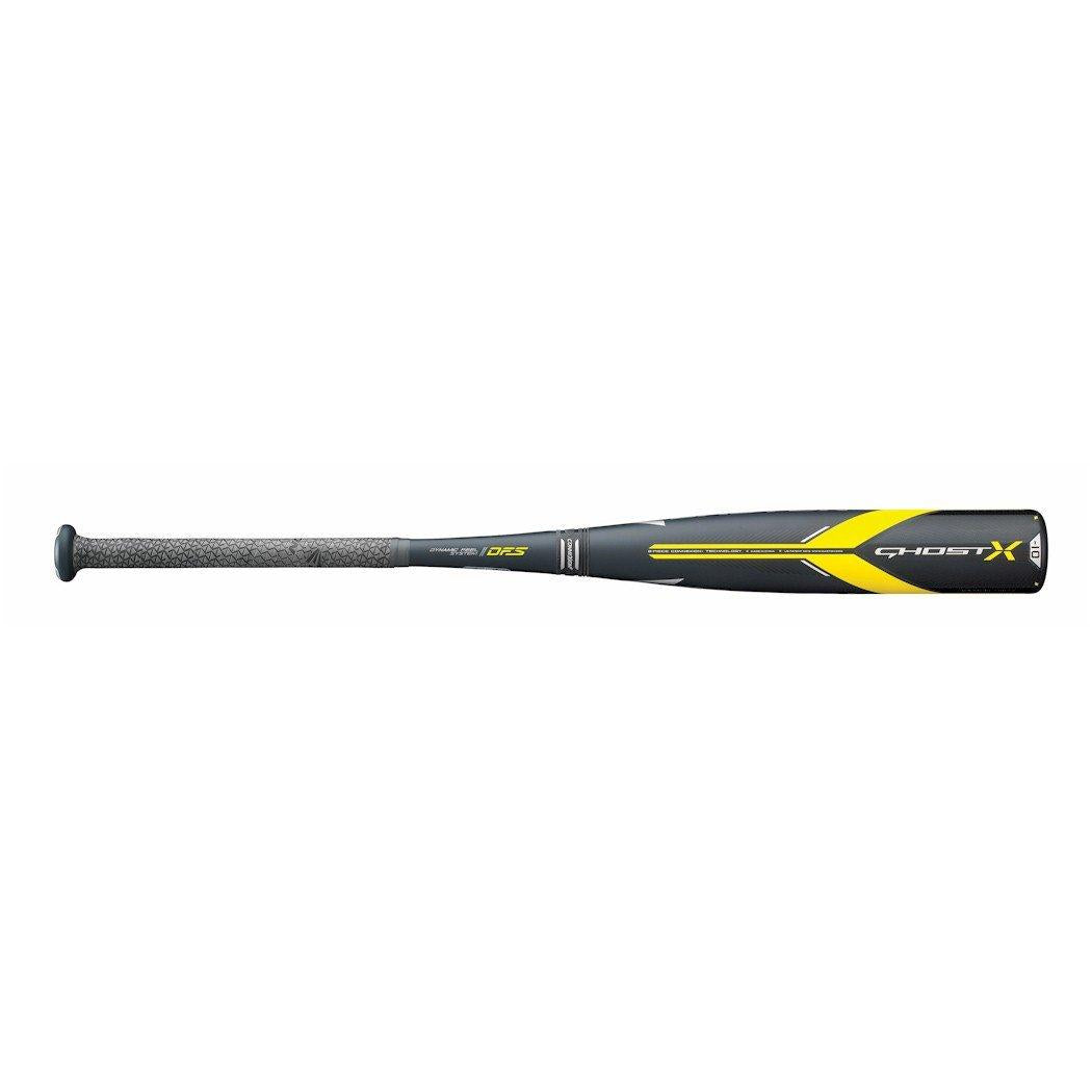Easton Ghost X 2-5/8" Barrel USA Baseball Bat, 28" (-10)