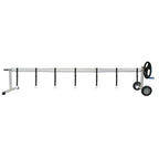 18 ft aluminum inground solar cover swimming pool cover reel with solid wheel us