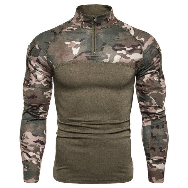 Military Army Tactical T Shirt Men Combat Shirt