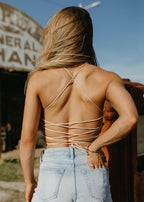 &amp; tie back top