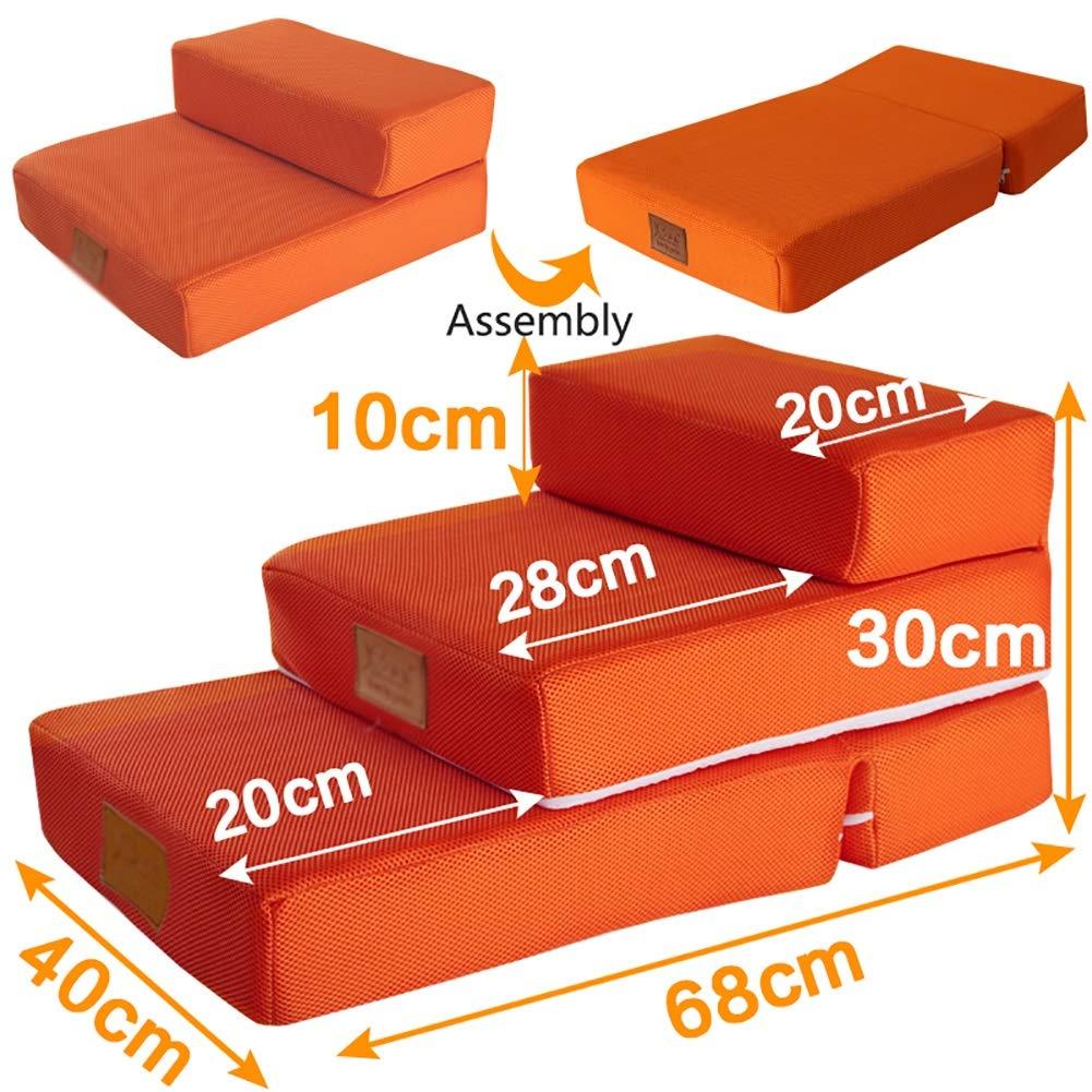 RUNWEI 3 Step Dog Stair Steps Pet Daily Necessities Climbing Ladder Toy Leisure Entertainment Toys Pet Stairs
