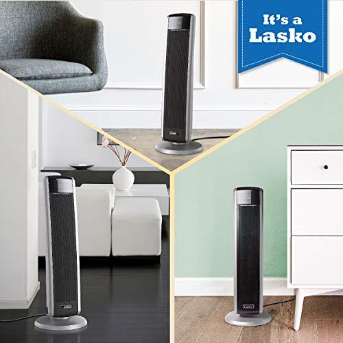 Lasko 5586 Digital Ceramic Tower Heater with Remote
