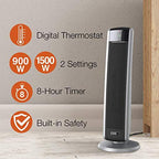 Lasko 5586 Digital Ceramic Tower Heater with Remote