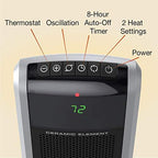 Lasko 5586 Digital Ceramic Tower Heater with Remote