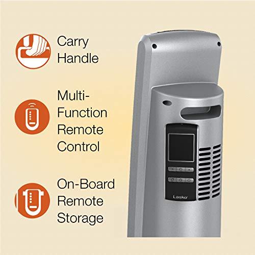 Lasko 5586 Digital Ceramic Tower Heater with Remote