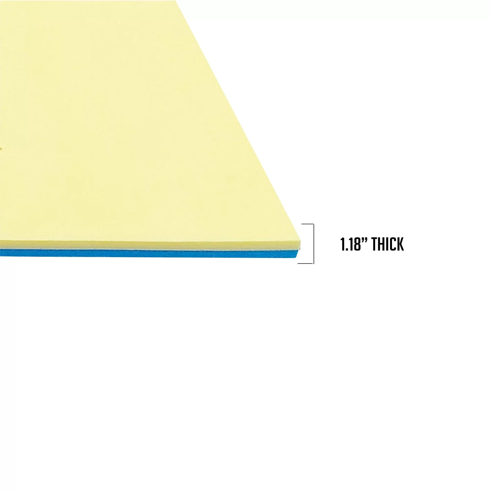 Comfy Floats 12 x 5 Foot No Inflate Dual Layer Tear Resistant High Density Foam Roll Up Water Pad Pool and Lake Float with