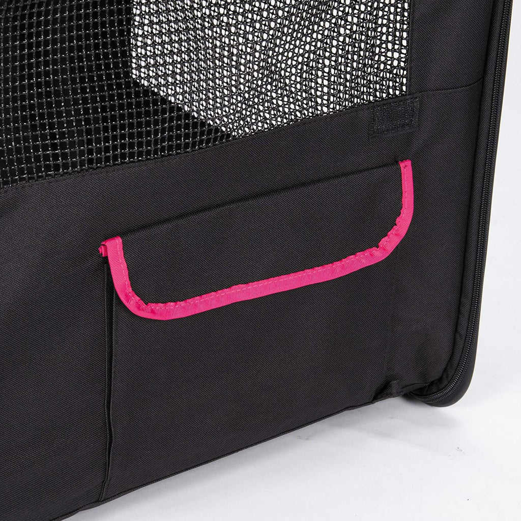 Cruising Companion Polka Dot Collapsible Dog Crate