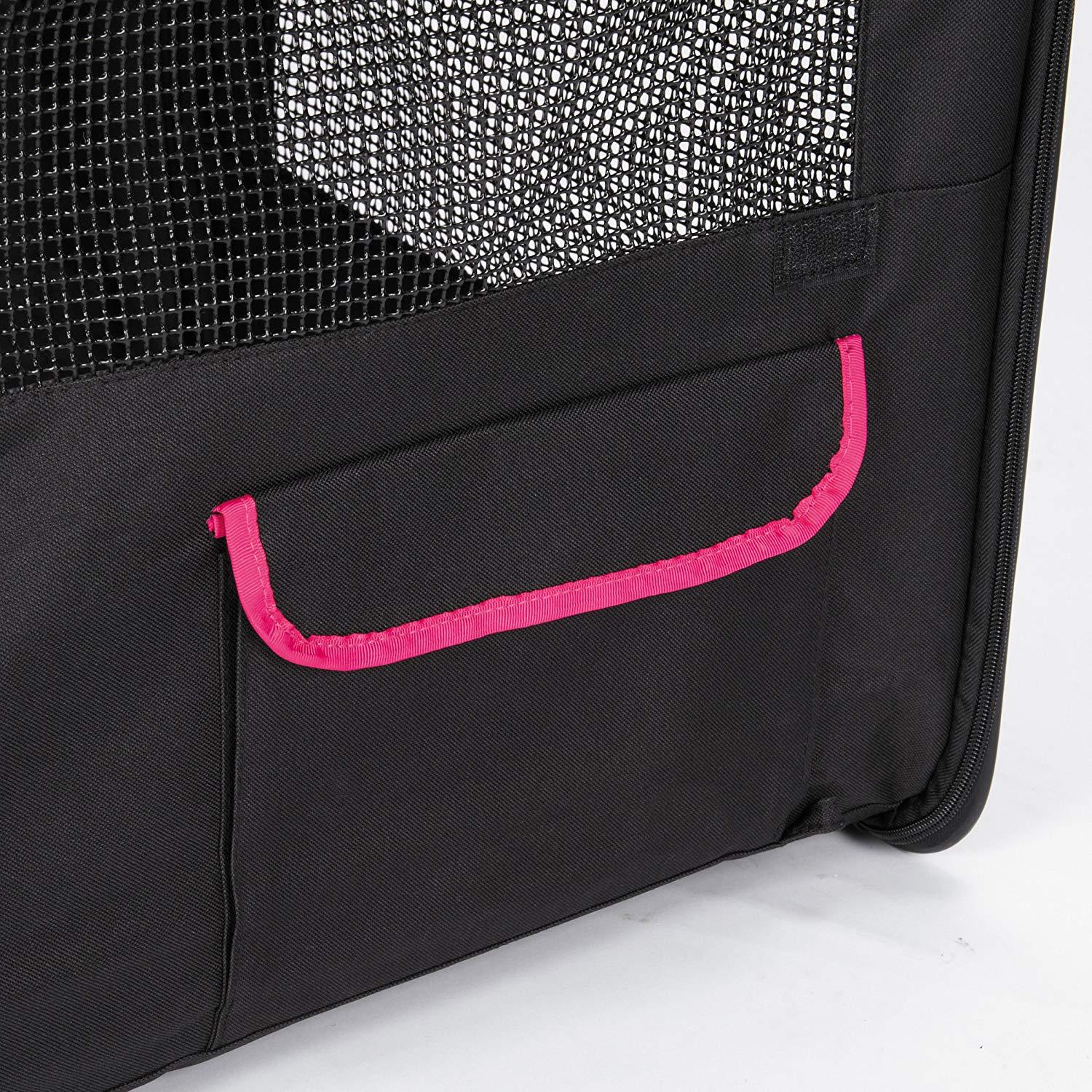 Cruising Companion Polka Dot Collapsible Dog Crate