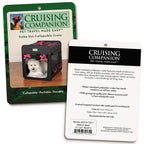 Cruising Companion Polka Dot Collapsible Dog Crate