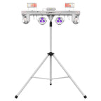 Chauvet DJ GigBar Move White 5-in-1 Ultimate Effect Light System with Hurricane 700 Fog Machine Package