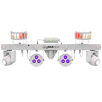 Chauvet DJ GigBar Move White 5-in-1 Ultimate Effect Light System with Hurricane 700 Fog Machine Package