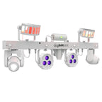 Chauvet DJ GigBar Move White 5-in-1 Ultimate Effect Light System with Hurricane 700 Fog Machine Package