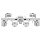 Chauvet DJ GigBar Move White 5-in-1 Ultimate Effect Light System with Hurricane 700 Fog Machine Package